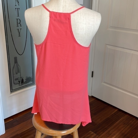 Maurices spaghetti strap career dressy tank top blouse sleeveless Aztec - Picture 4 of 8